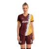 ORKY Custom Soccer Jersey, Women Futbol Shirt Short Set, Personalize Name Team Sport Uniform(Red L) view 1