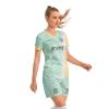 ORKY Custom Soccer Jersey, Women Futbol Shirt Short Set, Personalize Name Team Sport Uniform(Light Green L) view 3