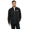 Vantage Apparel Men's Collegiate Full Zip Soft Shell Micro Fleece Jacket, Pittsburgh Panthers, Royal, X-Large view 1