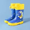 Children's Rain Shoes Boys and Girls Water Shoes Baby Rain Boots Water Boots in Large and Small Shoes for Teen Girls (Blue, 13 Little Child) view 3