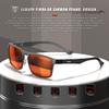 ATTCL Luxury Polarized Sunglasses Men Driving: Lightweight Rectangular Metal Frame Premium Fiber Temples UV Protection Travel Daily Wear 8999 Red view 2