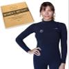 Ho Stevie! Womens Surfing Wetsuit  Chest Zip Fullsuit  Warm Superstretch 3/2mm or 4/3mm Neoprene w/GBS Seams (Black 3/2mm, 10) view 1