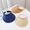 4PCS Sun Hat Wide Brim Sun Visor Summer Sun Protection Visor Caps Beach Tennis Golf Running Gardening Sun Hats view 2