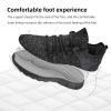 AOE Womens Walking Running Shoes Ultra Lightweight Breathable Mesh Tennis Shoes Non Slip Athletic Workout Gym Sneakers Starry Black 7women / 6men view 3