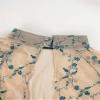 Daydance Green Dance Leotards for Girls Ballet, Hight Neck Embroidery Dance Clothes view 4