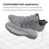 AOE Womens Walking Running Shoes Ultra Lightweight Breathable Mesh Tennis Shoes Non Slip Athletic Workout Gym Sneakers Starry Gray 10women / 9men view 3