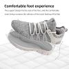 AOE Womens Walking Running Shoes Ultra Lightweight Breathable Mesh Tennis Shoes Non Slip Athletic Workout Gym Sneakers Starry Light Gray 7women / 6men view 3