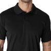 Dickies Short Sleeve Performance Polo Shirt, Black, XL view 3