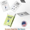 Puredrop American Football Training Equipment Aid Coach Cards Great Training Drills for Practice Exercises and Workouts at Home Activity Toys for Beginners Kids Adults and Youth Players Toss Throwing view 3