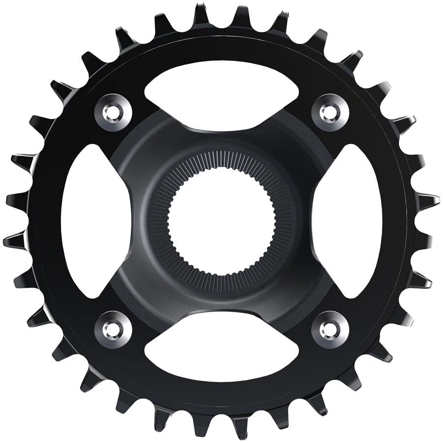 SHIMANO Steps CR-EM800 Chainring - 32T Without Chainguard, 55mm Chainline, Black