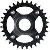 SHIMANO Steps CR-EM800 Chainring - 32T Without Chainguard, 55mm Chainline, Black view 1