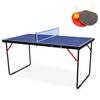 CIATRE Midsize Foldable & Portable Table Tennis Table Set with Net and Paddles for Indoor and Outdoor Play view 1