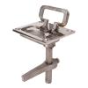 Tissting Boat Cam Latch 316 Stainless Steel Floor Buckle Hatch Pull Boat Flush Pull Hatch Lacth with Non Locking and Push and Fitting Design,for Yacht Ship(2.64x3.11in) view 1