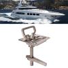 Tissting Boat Cam Latch 316 Stainless Steel Floor Buckle Hatch Pull Boat Flush Pull Hatch Lacth with Non Locking and Push and Fitting Design,for Yacht Ship(2.64x3.11in) view 4