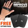 LiftEZ Weightlifting Grip Pads for Men & Women  The Ultimate Alternative to Gym Gloves - Lifting Hand Grips for Powerlifting, Bodybuilding, Calisthenics, CrossFit & Home Workout - with FREE Grip Pads view 2