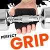 LiftEZ Weightlifting Grip Pads for Men & Women  The Ultimate Alternative to Gym Gloves - Lifting Hand Grips for Powerlifting, Bodybuilding, Calisthenics, CrossFit & Home Workout - with FREE Grip Pads view 3