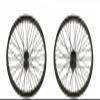 Bike Bike 20 x 2.125 Alloy Black Front Wheel & Rear Wheel 9T Driver 48 Spoke Sealed Bearing Double Wall view 1