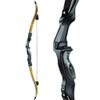HNZMDY 60 Inch ILF Recurve Bow 30-60lbs Gordon Limbs Takedown Recurve Bow Archery Longbow American Hunting Bow Right Handed (45 Lbs, Wood) view 2