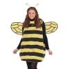 XIAXAIXU Women Kids Halloween Cosplay Costume Set Dress with Wings Headband Leg Sleeves Show Dress Up (Yellow Adults, XL) view 3