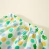 Baby Girl Clothes And Shoes Summer Toddler Girls Sleeveless Bowknot Dot Prints Tops Shorts Two (Green, 6-12 Months) view 4