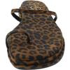 Jessica Simpson Malha Women's Sandal, 7 B(M) US, Natural-Leopard view 3