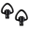 VVAAGG Metal QD Sling Swivel Mounts, Heavy-Duty Quick Detachable Sling Attachment, 2 Point Sling Clip Black-Occult view 1