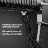 VVAAGG Metal QD Sling Swivel Mounts, Heavy-Duty Quick Detachable Sling Attachment, 2 Point Sling Clip Black-Occult view 3