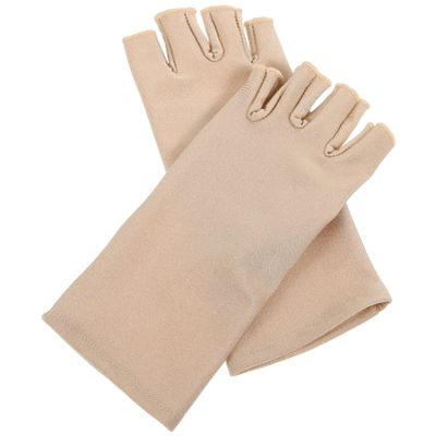BESPORTBLE Sun Protective Gloves 1 Pair Women's Thin Gloves Nail Lamp Cloth Fitness Hand Sunblock Fingerless