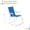 FRITHJILL Portable Folding Beach Chair, Lightweight Patio Chair for Camping, Sports, and Beach, Supports up to 220LBS view 3