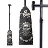 CISIMOVE Graphic IDBF Approved Adjustable Carbon Fiber Dragon Boat Paddle (King-of-The-Ocean) view 1