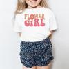 Groovy Flower Girl A Bridesmaid Proposal Flower Girl Tops for Toddler Little Girl Kids Wedding T-Shirt (2-3T, FLOWER GIRL-T Shirt) view 3