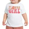 Groovy Flower Girl A Bridesmaid Proposal Flower Girl Tops for Toddler Little Girl Kids Wedding T-Shirt (4-5T, FLOWER GIRL-T Shirt) view 4