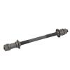 BigKing Bicycle Wheel Hub Axle, Metal Wheel Hub Axle Rear Solid Shaft Lever 190mm for MTB Road Bike(Rear Solid Shaft)