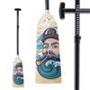 CISIMOVE Graphic IDBF Approved Adjustable Carbon Fiber Dragon Boat Paddle (Captain) view 1
