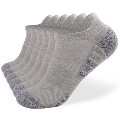 Lixada Running Socks Soft Breathable for Men Women 6/10 Packs, Athletic Ankle Socks Cushioned Low Cut Socks for Fitness Jogging Cycling Hiking, S(4-5.5)/M(6-9)/L(9.5-11.5)