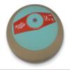 HAEST Nordic Valkyrie Discus - 1.5 kg - Athletics Competition Throwing Discus - Brass Rim - WA Certified view 1
