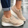 Womens Shoes Flats Wide Width Womens Walking Shoes Slip on Sneakers Lady Girls Platform Loafers Fashion Casual Athletic Gym Non Slip Tennis Running Shoes view 2