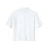 French Toast Adaptive Short Sleeve Seated Interlock Polo, White, 10-12 view 2