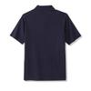 French Toast Adaptive Short Sleeve | Hook and Loop Placket Flat Seams Polo Shirt, Navy (New), 18-20 view 2