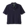 French Toast Adaptive Short Sleeve Seated Interlock Polo, Navy, 10-12 view 1