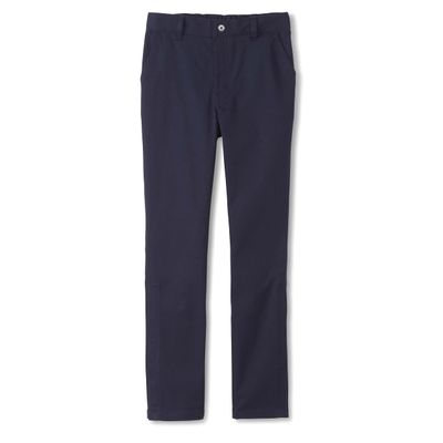French Toast Girls Adaptive Straight Leg Stretch Twill Pant, Navy (New), 6X