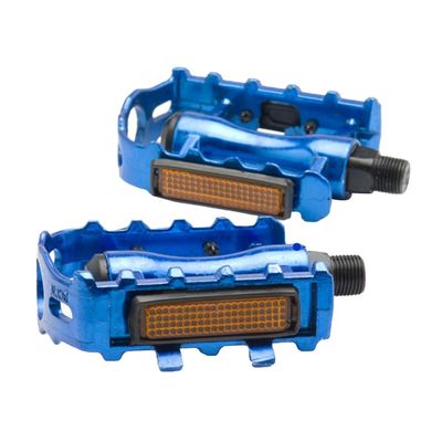 Bike Pedals Mountain Road Bicycle Flat Pedal Universal Lightweight Aluminum Alloy Platform Pedal for Travel Cycle-Cross Bikes