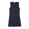 French Toast Girls Adaptive Zip Front Stretch Ponte Jumper Dress, Navy, 4-5 US view 2