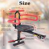 Child Seat for Electric Scooter with seat, Kid Seat suitable for Electric Bicycle, Mobility Scooter Kids Seat with Backrest Armrest Fence Guadrail, Moped Scooter Bike Comfortable Seat for 2-6 Child view 2