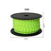 6mm Reflective Tent Rope Guylines Clothesline Towing Lines High Tensile Strength 30M (Fluorescent Green) view 4