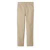 French Toast Boys Adaptive Relaxed Fit Twill Pants with Hook and Loop Closure and Pull Apart Leg Openings, Khaki (New), 10 view 1