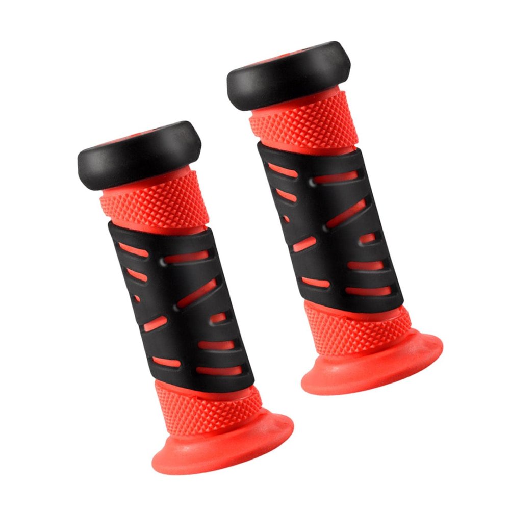 MYCENSE Kids Bike Handle Grips Replacement Bike Handlebar Grips, Comfortable Handling Soft Portable Bike Grips for Boys and Girls Riding Bicycling, Red