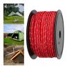 NineFit Basics 6mm Reflective Tent Rope Guylines Clothesline Towing Lines High Tensile Strength 30M (Red), Medium view 2