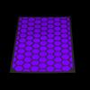 RydeSafe Reflective Decals - Hexagon Kit - Large (Purple) view 2