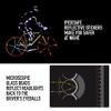 RydeSafe Reflective Decals - Hexagon Kit - Large (Purple) view 4